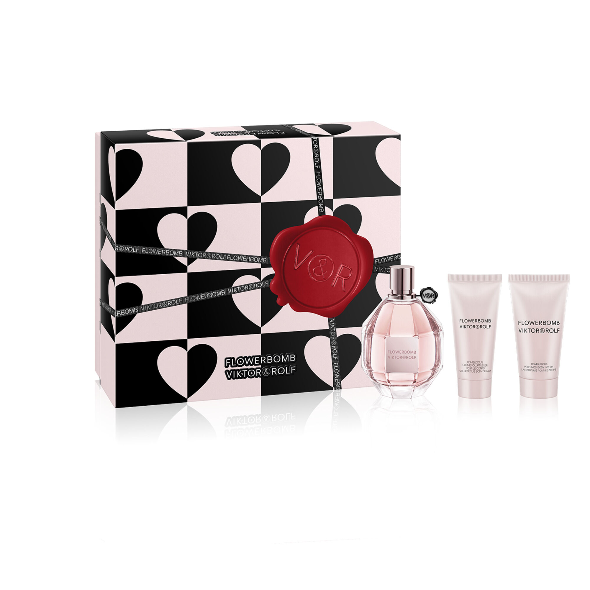 Viktor&rolf flowerbomb mini shop perfume trio set
